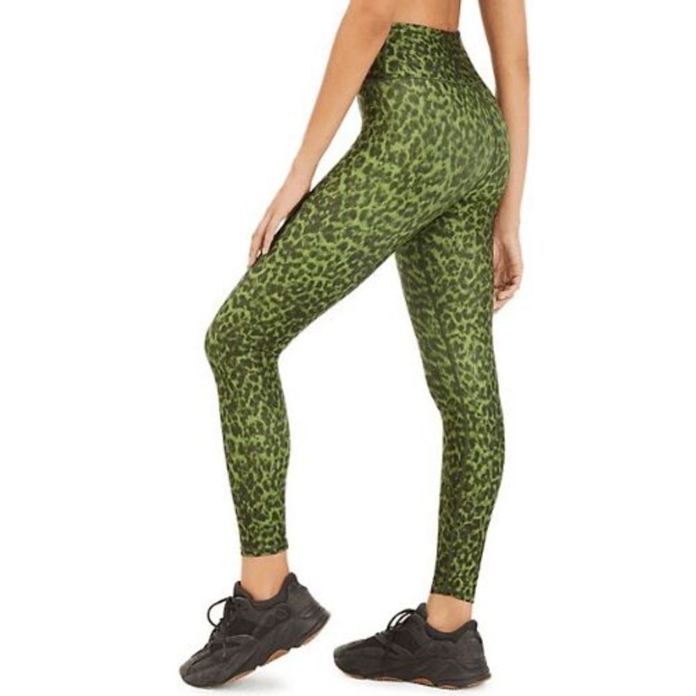 Good American Core Power Legging Pesto Leopard SZ 4(XL) NWT $89